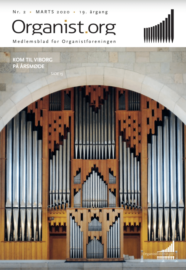 Marts 2020 Organistforeningen Marts 2020 Organistforeningen